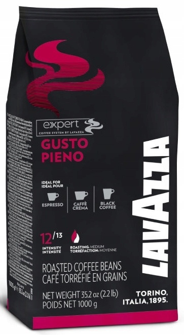 Lavazza Expert Gusto Pieno kawa ziarnista 1 kg