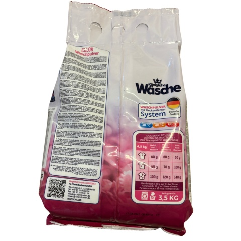 Königliche Wäsche Proszek do prania kolorów 3,5 kg DE - 50 prań