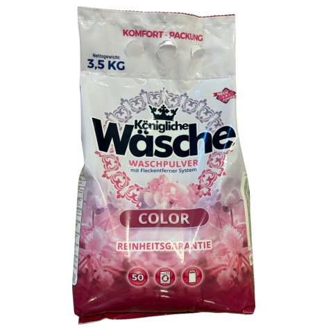 Königliche Wäsche Proszek do prania kolorów 3,5 kg DE - 50 prań