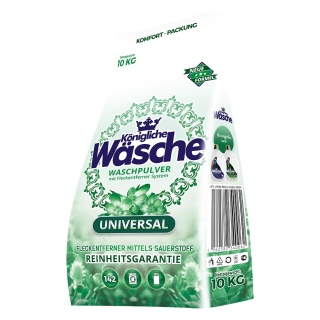 Königliche Wäsche Proszek do prania uniwersalny 10 kg DE - 142 prań