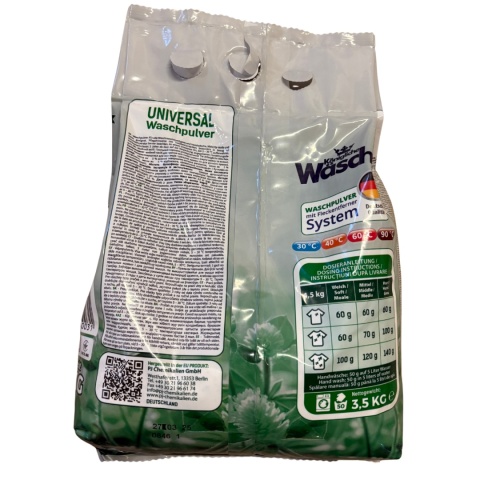 Königliche Wäsche Proszek do prania uniwersalny 3,5 kg DE - 50 prań Königliche Wäsche Proszek do prania uniwersalny 3,5 kg DE - 50 prań