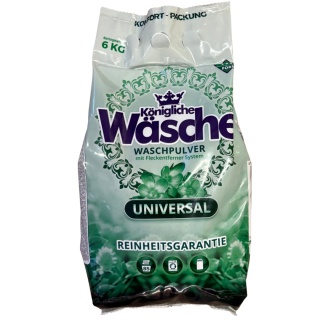 Königliche Wäsche Proszek do prania uniwersalny 6 kg DE - 80 prań