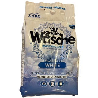 Königliche Wäsche WHITE Proszek do prania białego 3,5 kg DE - 50 prań