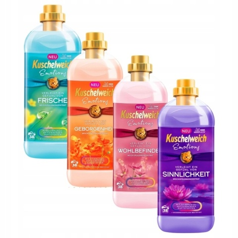Kuschelweich Emotions Frische płyn do płukania 1 L - 38 prań Niemiecki