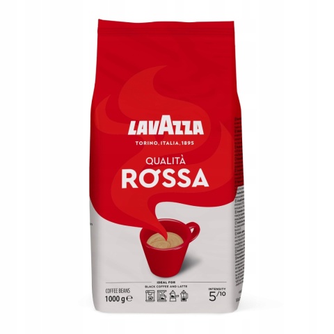 Lavazza Qualita Rossa kawa ziarnista 1 kg