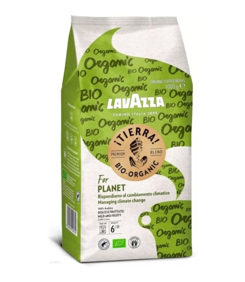 Lavazza Tierra For Planet Bio Organic kawa ziarnista 1 kg