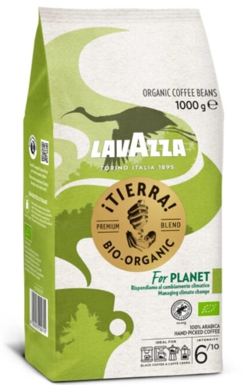 Lavazza Tierra For Planet Bio Organic kawa ziarnista 1 kg
