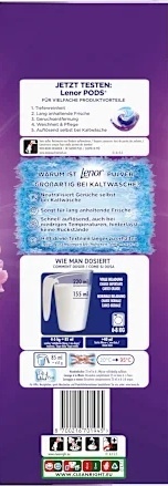 Lenor Amethyst Blütentraum kolor proszek do prania 4,95 kg 90 prań