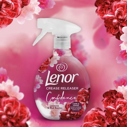 Lenor Crease Releaser Confidence Jasmin & Red Berrie żelazko w sprayu 500ml