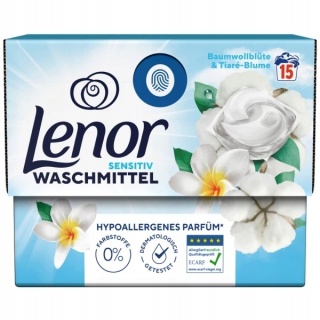 Lenor Kapsułki Do Prania Sensitiv Hipoalergiczne 15 szt