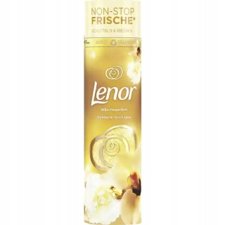 Lenor Perełki zapachowe Goldene Orchidee 160g - wanilia, miodowa róża i brzoskwinia