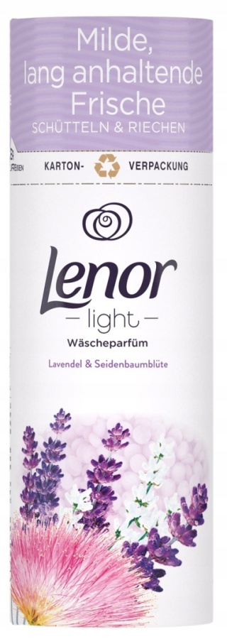 Lenor Perełki zapachowe Lawenda 160g - świeżość lawendy i nuty jedwabiu
