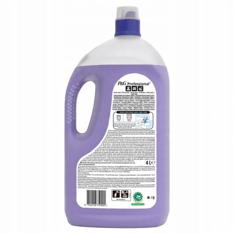 Lenor Professional Purple Bloom 4 l - Płyn do płukania, 200 prań, fioletowy Lenor Professional Purple Bloom 4 l - Płyn do płukania, 200 prań, fioletowy