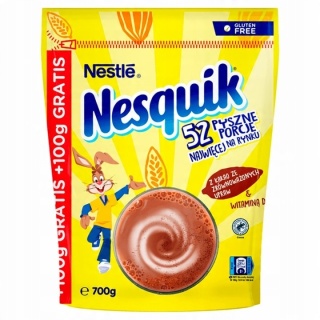 Nesquik Kakao XXL 700 g - napój kakaowy z witaminą D dla dzieci