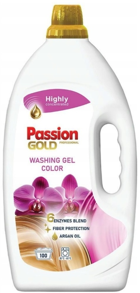 Passion GOLD Żel 100prań 4l Color