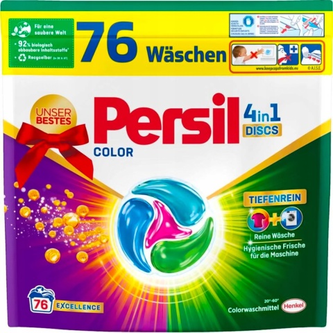 Persil Color Discs 4w1 Kapsułki do Prania 76 sztuk (DE)