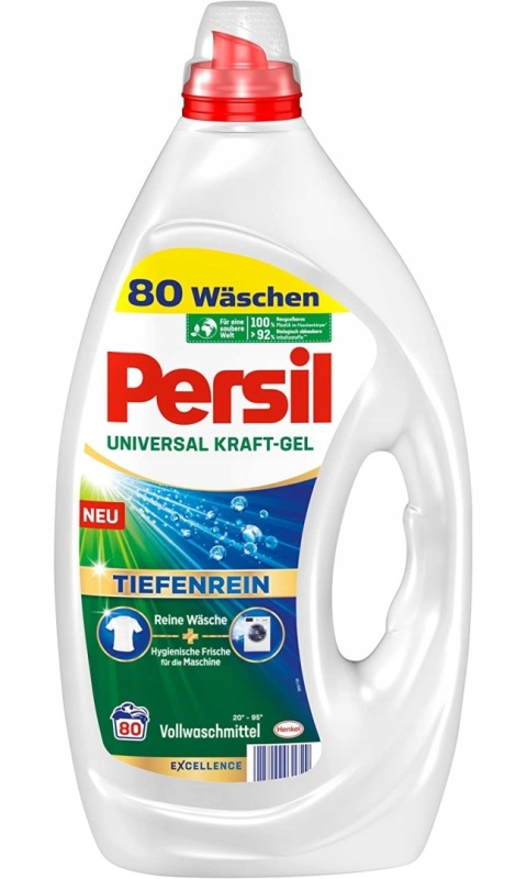 Persil Tiefenrein Uniwersalny Żel do Prania 3,6 l 80 prań (DE)