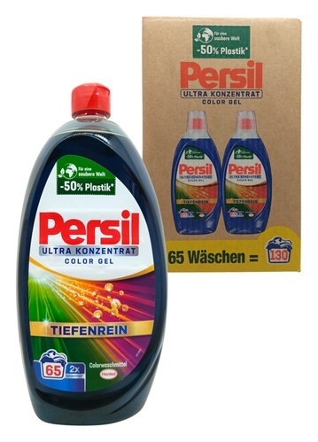 Persil Żel Koncentrat do Prania Koloru 2 x 1,3 L 130 prań (DE)