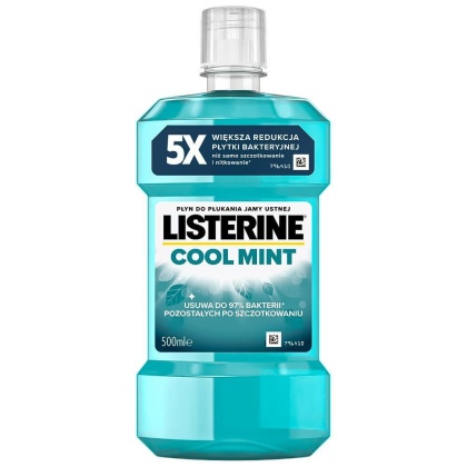 Listerine Cool Mint płyn do płukania jamy ustnej 500 m