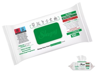 Sleepy Chusteczki Czyszczące Uniwersalne Easy Clean Green 100 sztuk