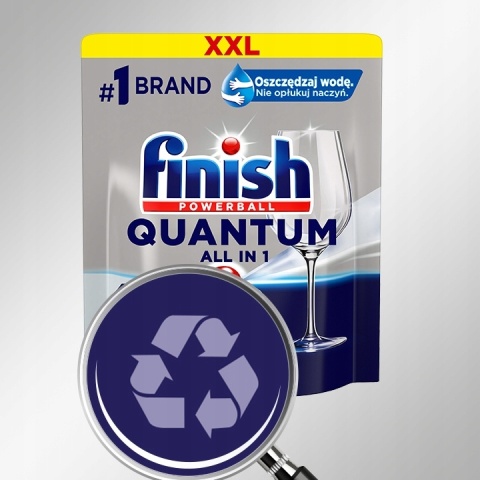 Tabletki do zmywarki Finish Quantum All in One 120 szt. XXL Tabletki do zmywarki Finish Quantum All in One 120 szt. XXL