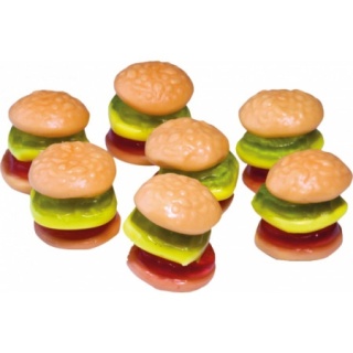 Trolli Mini Burger Bag żelki 170 g mini hamburgery