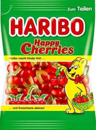 Żelki HARIBO Wiśnie Happy Cherries 175g