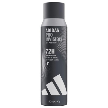 Adidas Men Pro Invisible antyperspirant spray 150 ml 48h bez plam