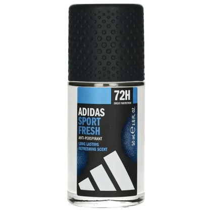 Adidas Men Sport Fresh roll-on antyperspirant w kulce 50 ml 72h świeżość i ochrona