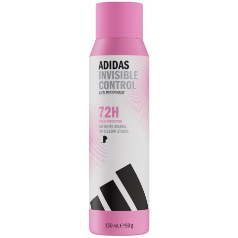 Adidas Women Invisible Control antyperspirant spray 150 ml 72h bez śladów