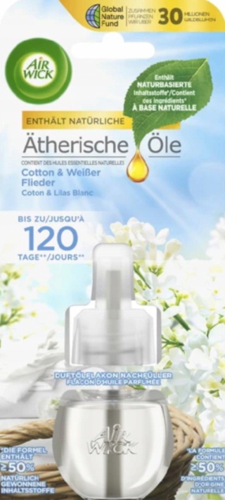 Air Wick wkład elektryczny Świeże Pranie i Biała Orchidea 19 ml