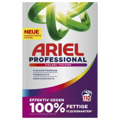 Ariel Professional Color+ proszek do prania kolorów niemiecki 6,05 kg 110 prań