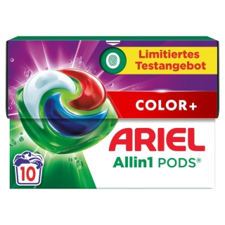 Ariel kapsułki do prania 3w1 Color+ niemieckie do koloru 100 szt All in One