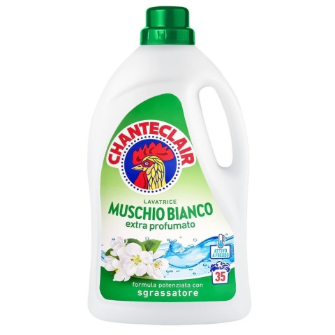 Chante Clair Muschio Bianco uniwersalny płyn do prania białe piżmo 1,575 L 35 prań