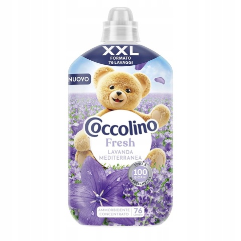 Coccolino Lavanda skoncentrowany płyn do płukania 1,75 l 76 płukań lawenda
