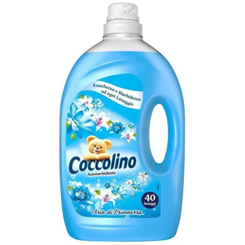 Coccolino zestaw płynów do płukania 270 płukań (3 L x 3) Sensazione Seta + Delicato e Soffice + Aria di Primavera