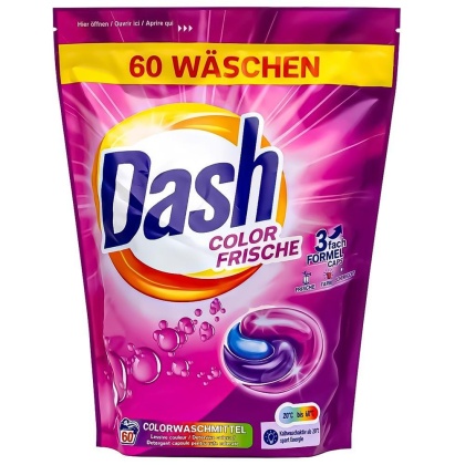 Dash Color Frische kapsułki do prania kolorów 60 szt 3w1