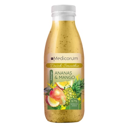 Dr Medicorum Smoothie do ciała Ananas Mango żel pod prysznic peelingujący 400 ml