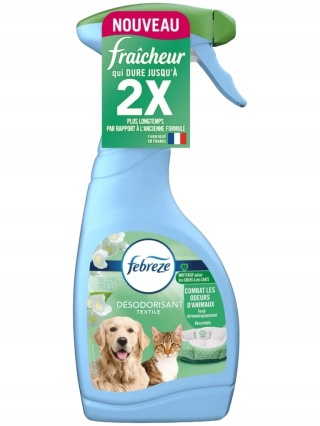 Febreze Pets 500 ml odświeżacz do tkanin neutralizator zapachów zwierząt