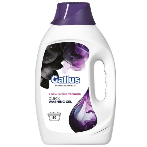 Gallus Żel do prania czerni 3,2 L 80 prań
