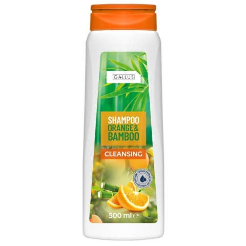Gallus szampon do włosów Pomarańcza i Bambus Orange & Bamboo 500 ml