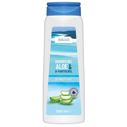 Gallus żel pod prysznic Aloes i D-panthenol 500 ml