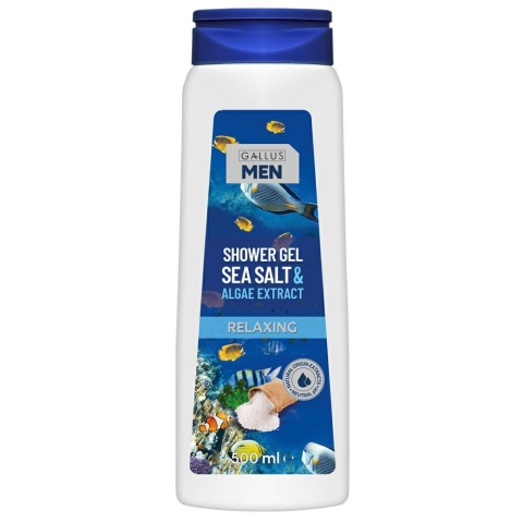 Gallus żel pod prysznic dla mężczyzn Sól morska i algi 500 ml