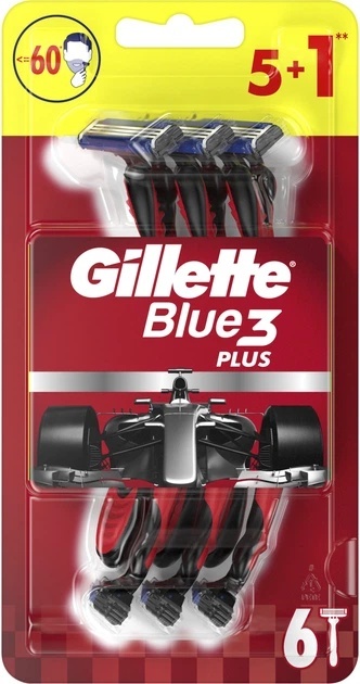 Gillette Blue 3 maszynki do golenia jednorazowe 6 szt