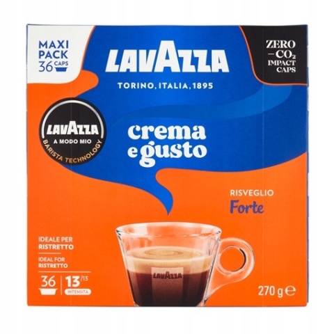 Kapsułki Lavazza A Modo Mio Crema e Gusto Forte 36 sztuk