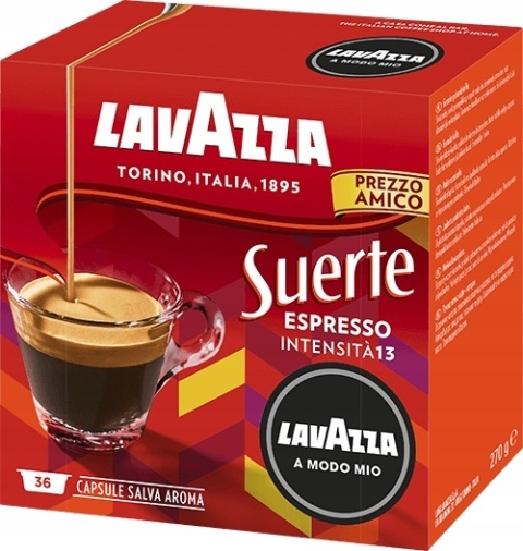 Kapsułki Lavazza A Modo Mio Suerte 36 sztuk