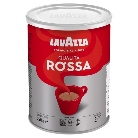 Kawa mielona Lavazza Qualità Rossa puszka 250 g