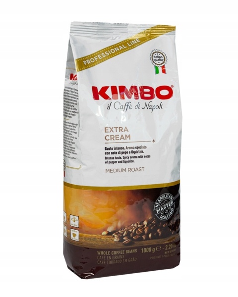 Kimbo Extra Cream 1 kg kawa ziarnista