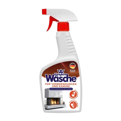 Königliche Wäsche płyn do czyszczenia szyb kominkowych i przypaleń 500 ml