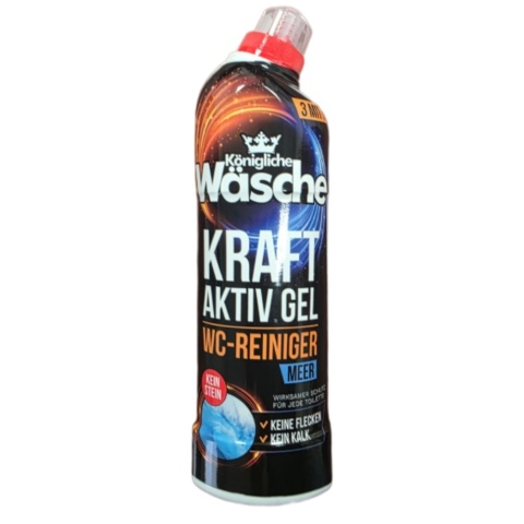 Königliche Wäsche zestaw żeli do WC (3 x 750 ml) Blaues Meer + Grüner Wald + Gelbe Zitrone